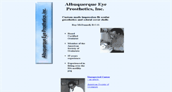 Desktop Screenshot of albeyes.com